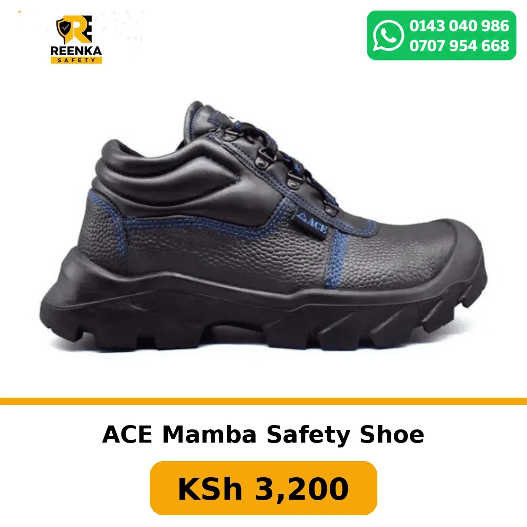 ACE Mamba Safety Shoe Safety Shoes branded catalogue image, Reenka Safety Kenya