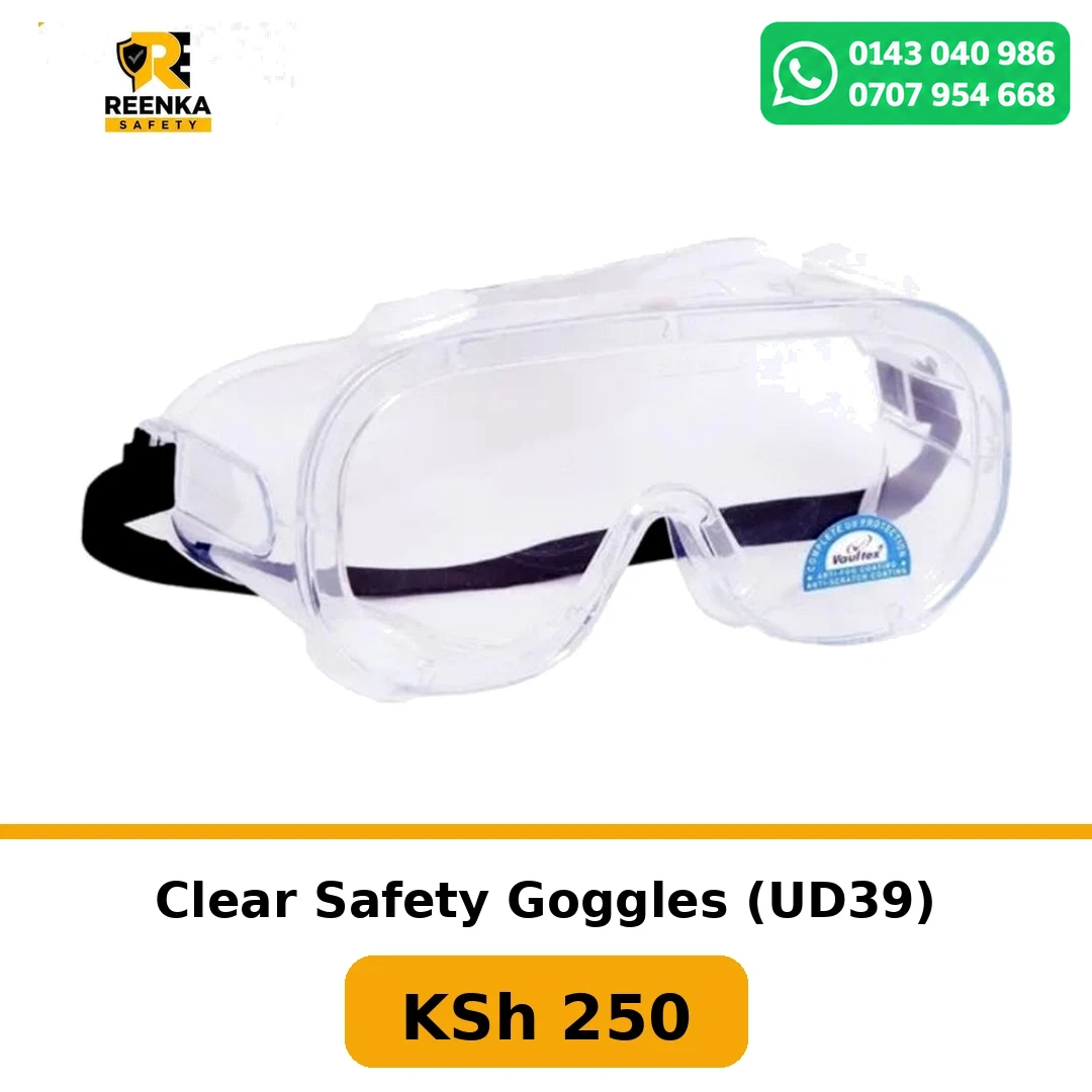 Clear Safety Goggles (UD39)
