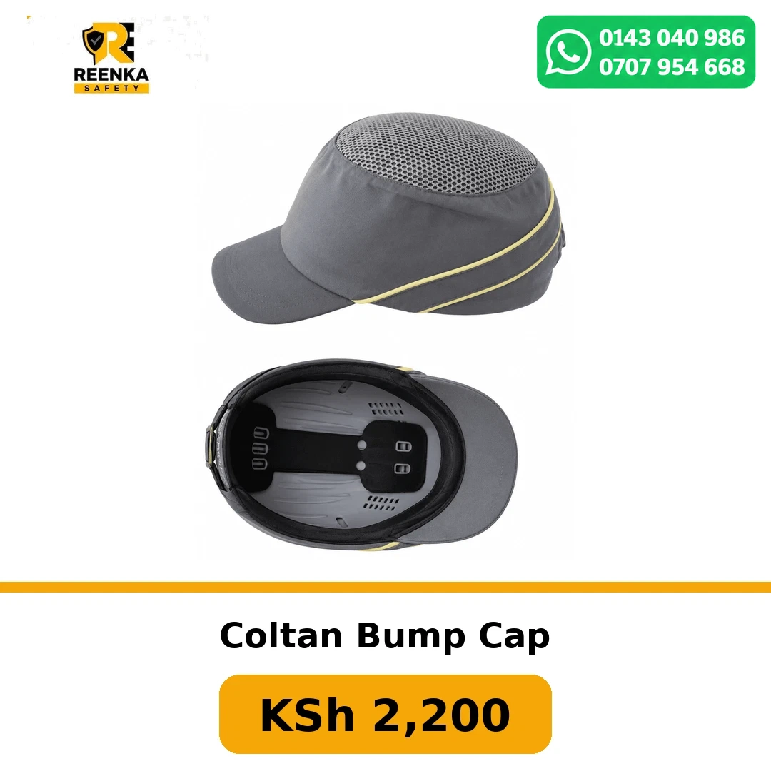Coltan Bump Cap Bump Caps branded catalogue image, Reenka Safety Kenya
