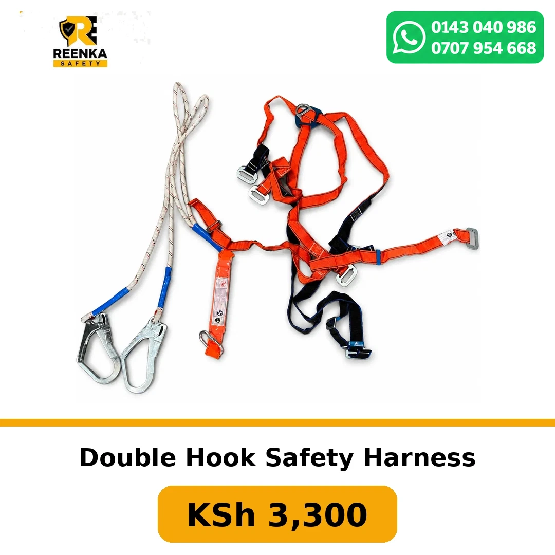 Double Hook Safety Harness