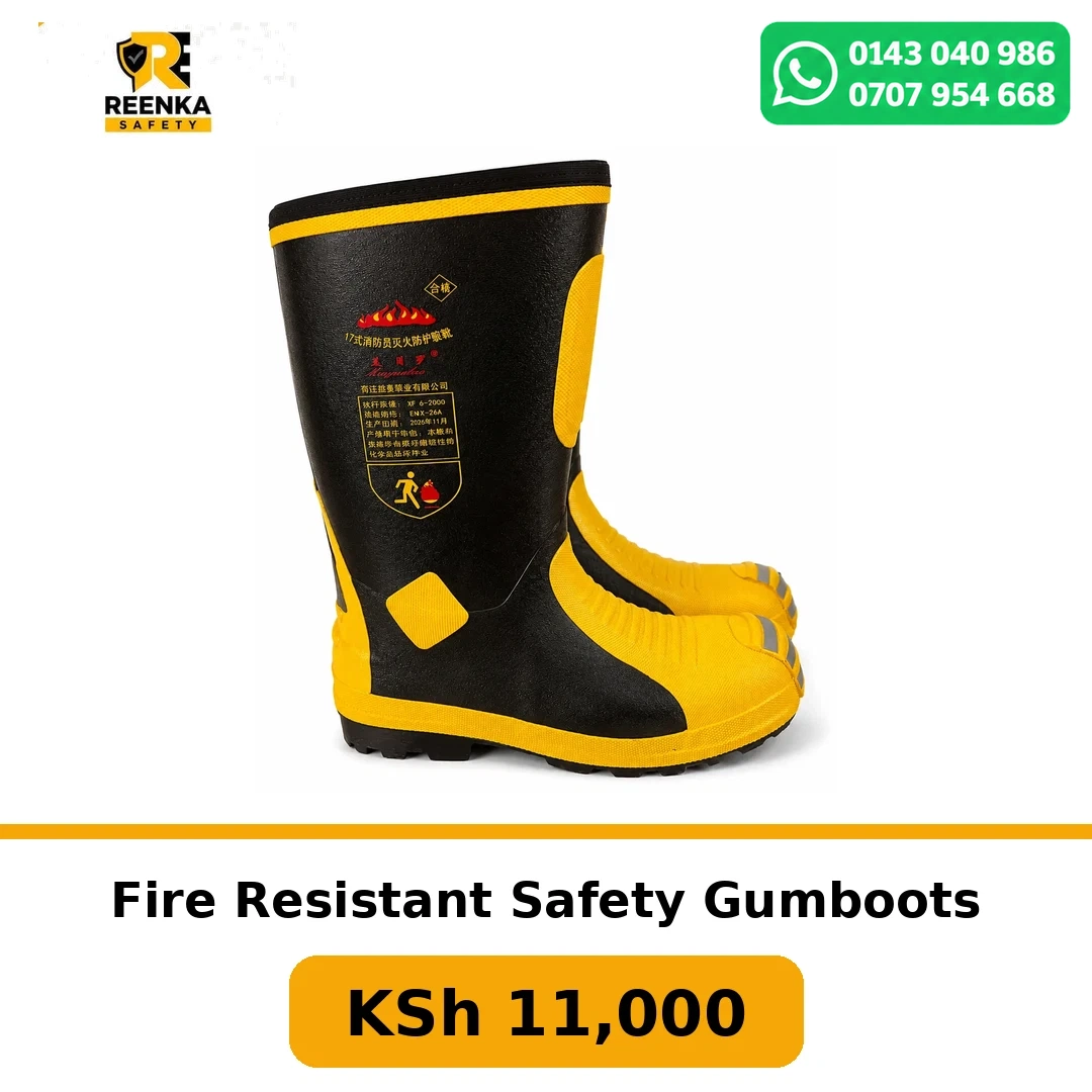 Fire Resistant Safety Gumboots Gumboots branded catalogue image, Reenka Safety Kenya