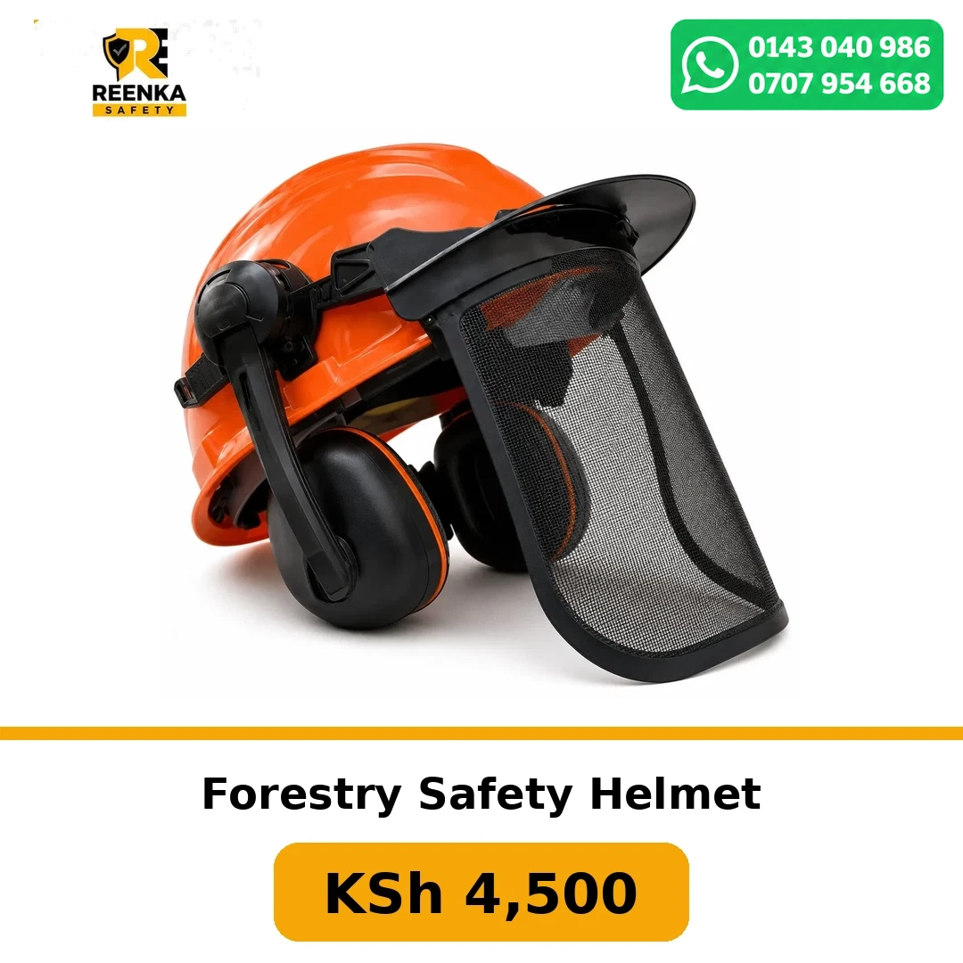 Forestry Safety Helmet Helmets branded catalogue image, Reenka Safety Kenya