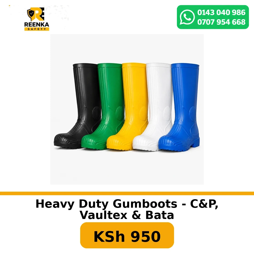 Heavy Duty Gumboots - C&P, Vaultex & Bata