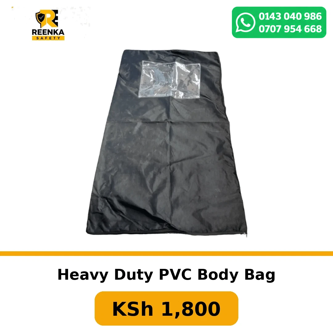 Heavy Duty PVC Body Bag in More Safety Products – Reenka Safety Kenya branded product image