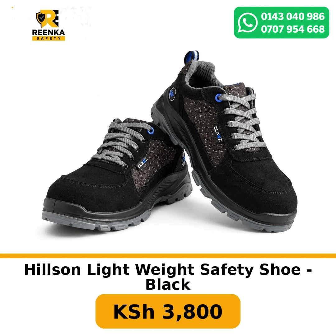 Hillson Light Weight Safety Shoe - Black