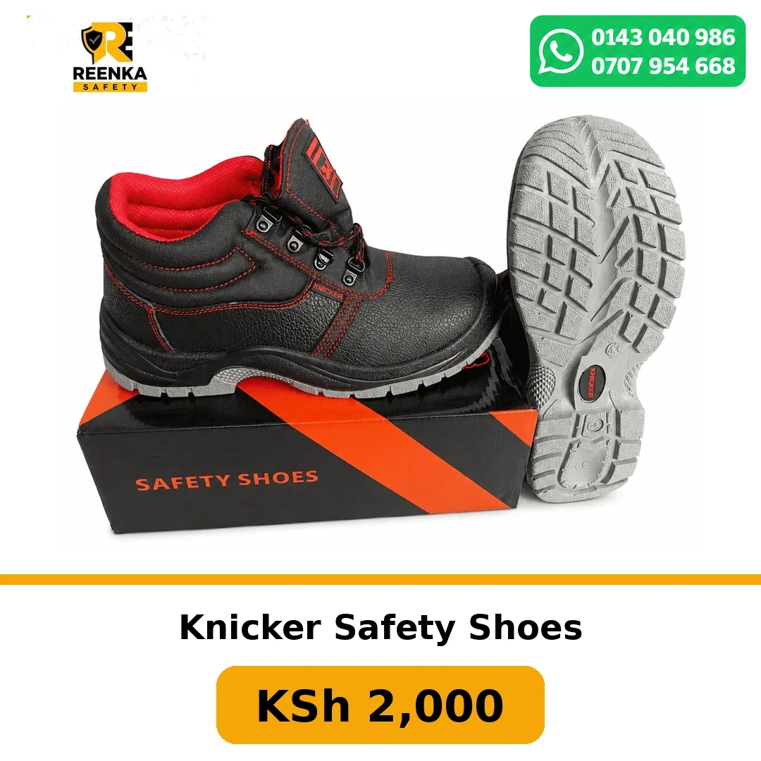 Knicker Safety Shoes in Safety Shoes – Reenka Safety Kenya branded product image