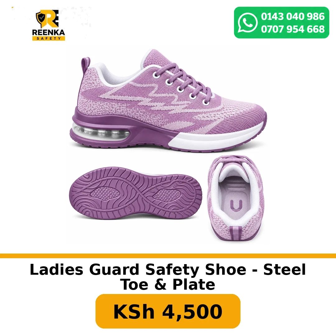 Ladies Guard Safety Shoe - Steel Toe & Plate in Safety Shoes – Reenka Safety Kenya branded product image