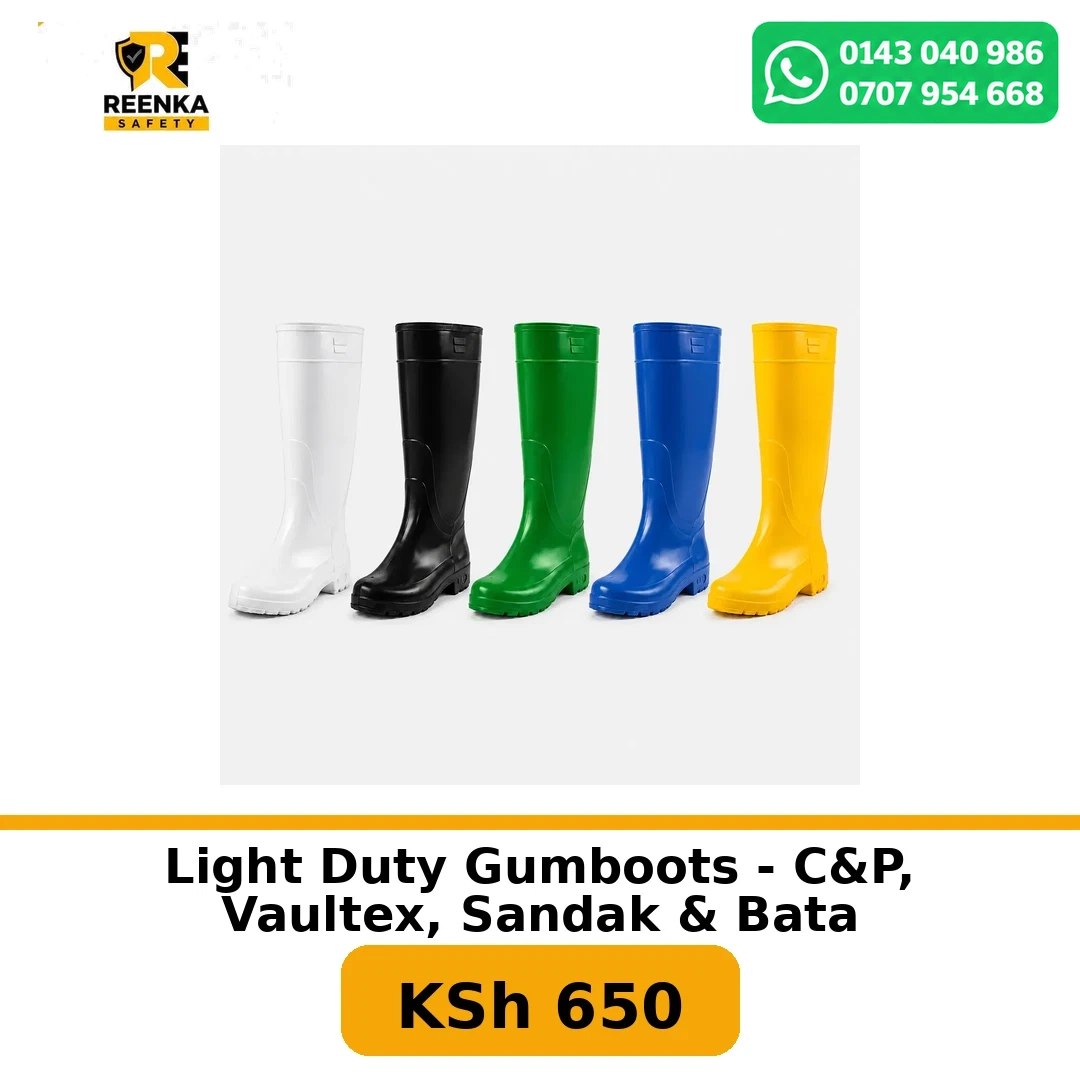 Light Duty Gumboots - C&P, Vaultex, Sandak & Bata