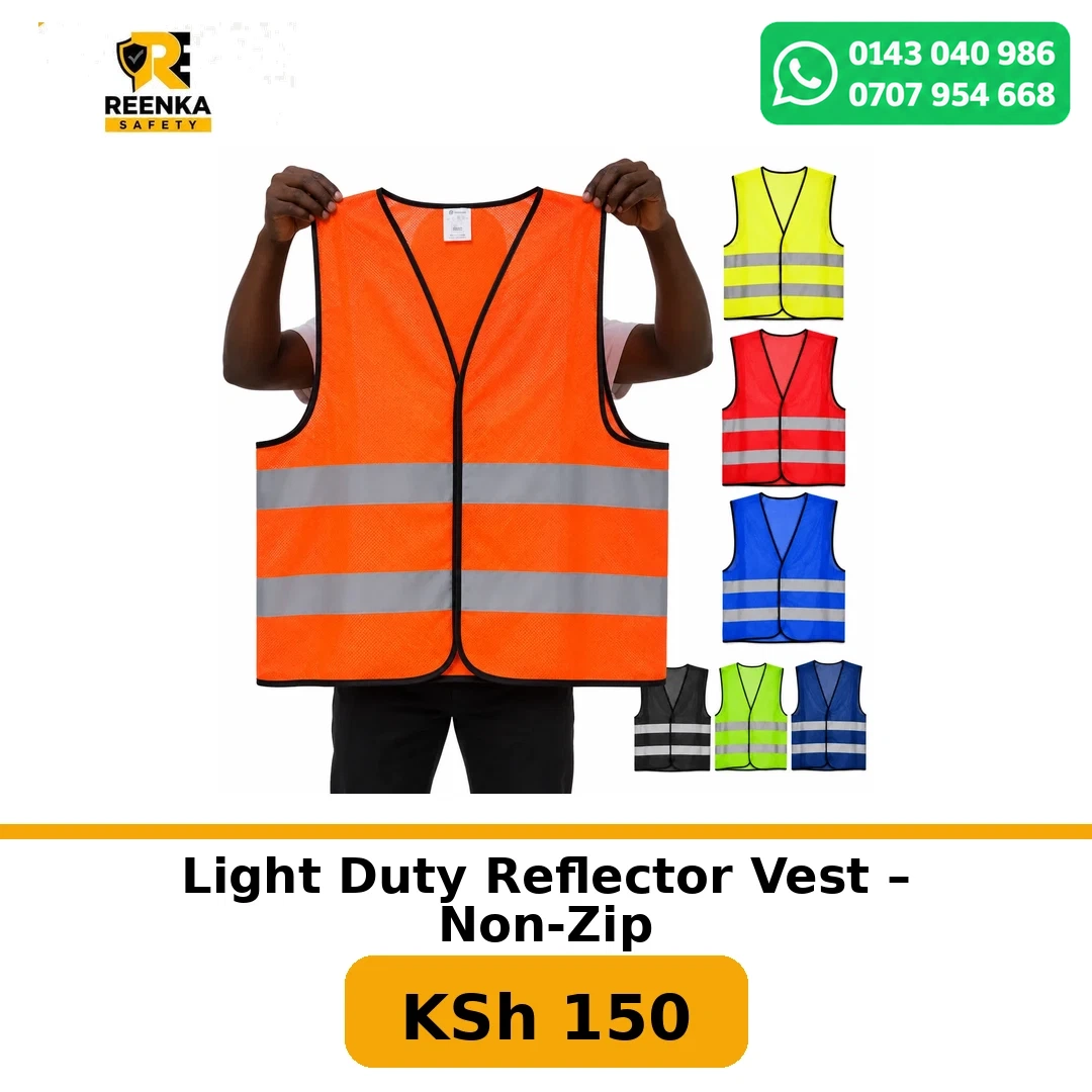 Light Duty Reflector Vest – Non-Zip