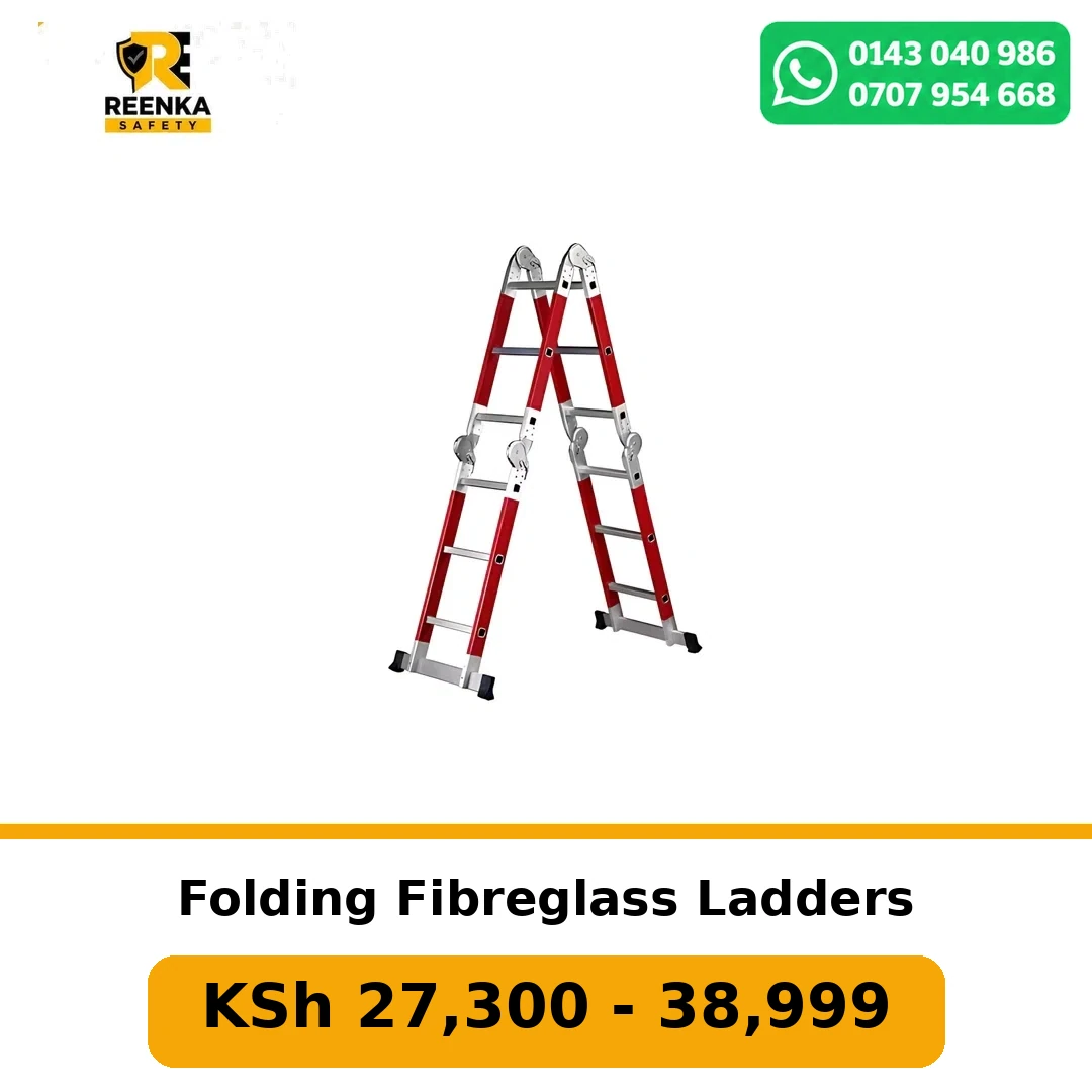 Folding Fibreglass Ladders in Ladders – Reenka Safety Kenya branded product image