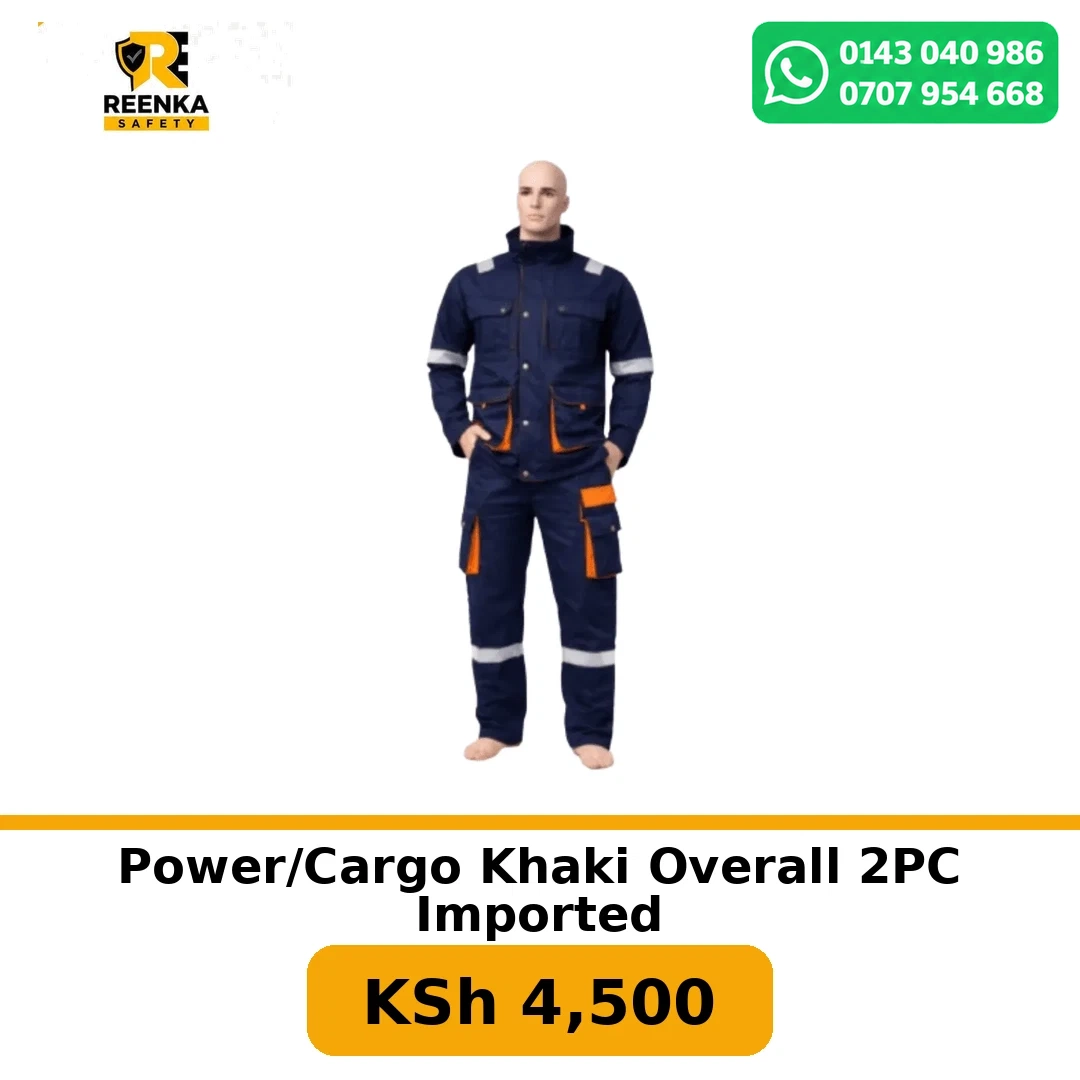 Power/Cargo Khaki Overall 2PC Imported