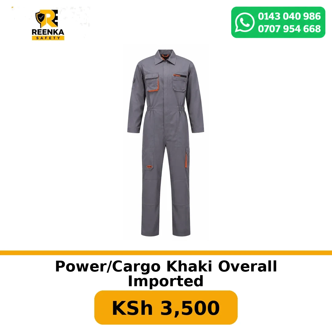 Power/Cargo Khaki Overall Imported