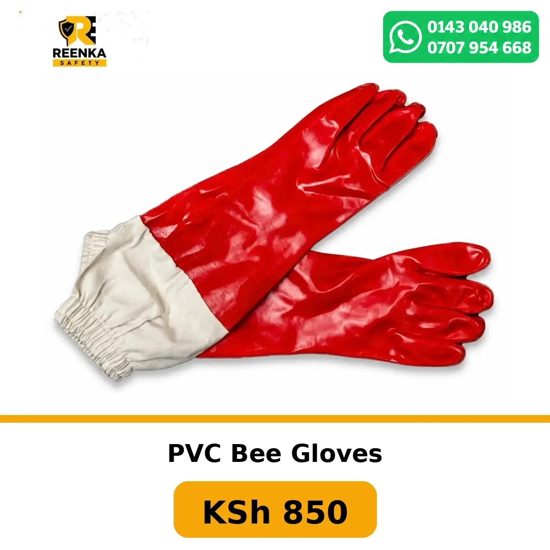PVC Bee Gloves Safety Gloves branded catalogue image, Reenka Safety Kenya