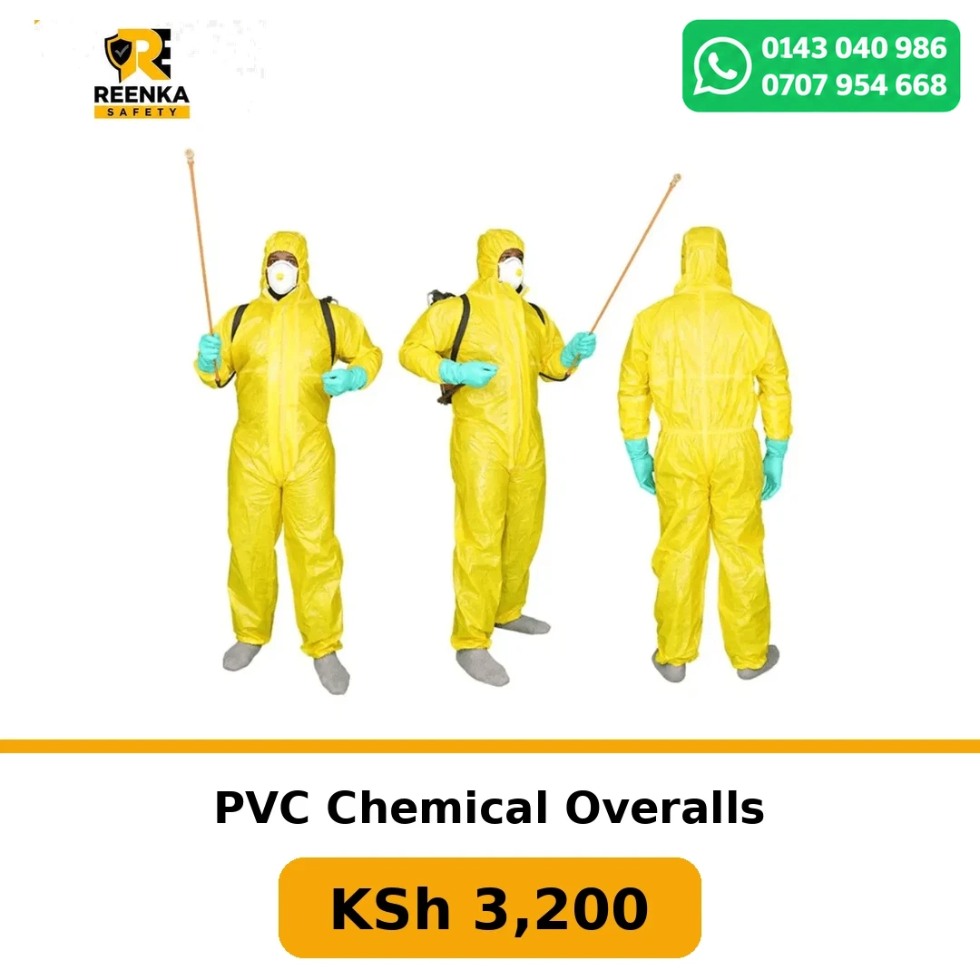 PVC Chemical Overalls in Overalls – Reenka Safety Kenya branded product image