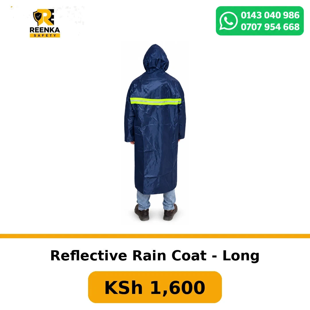 Reflective Rain Coat - Long Rain Coats & Suits branded catalogue image, Reenka Safety Kenya