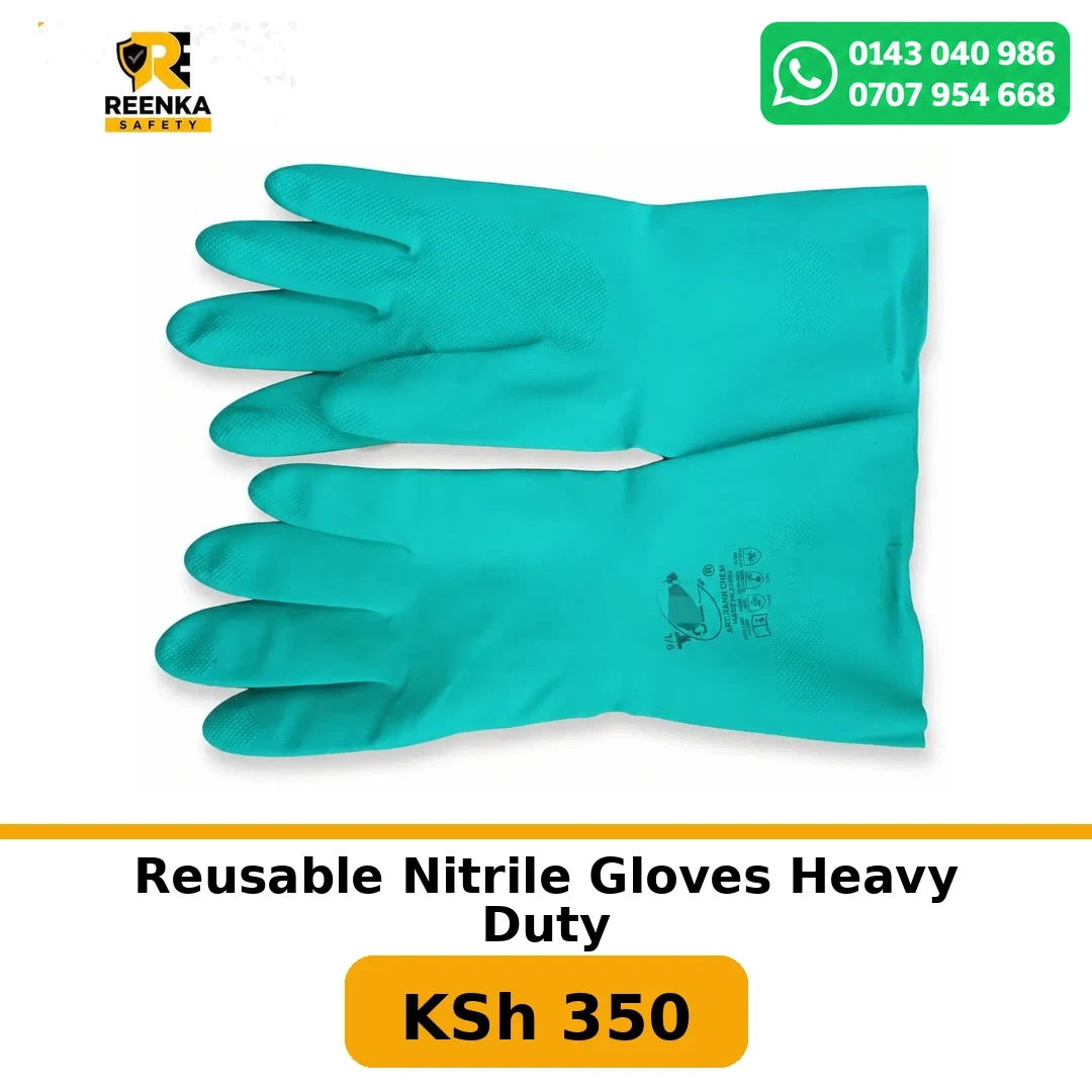 Reusable Nitrile Gloves Heavy Duty