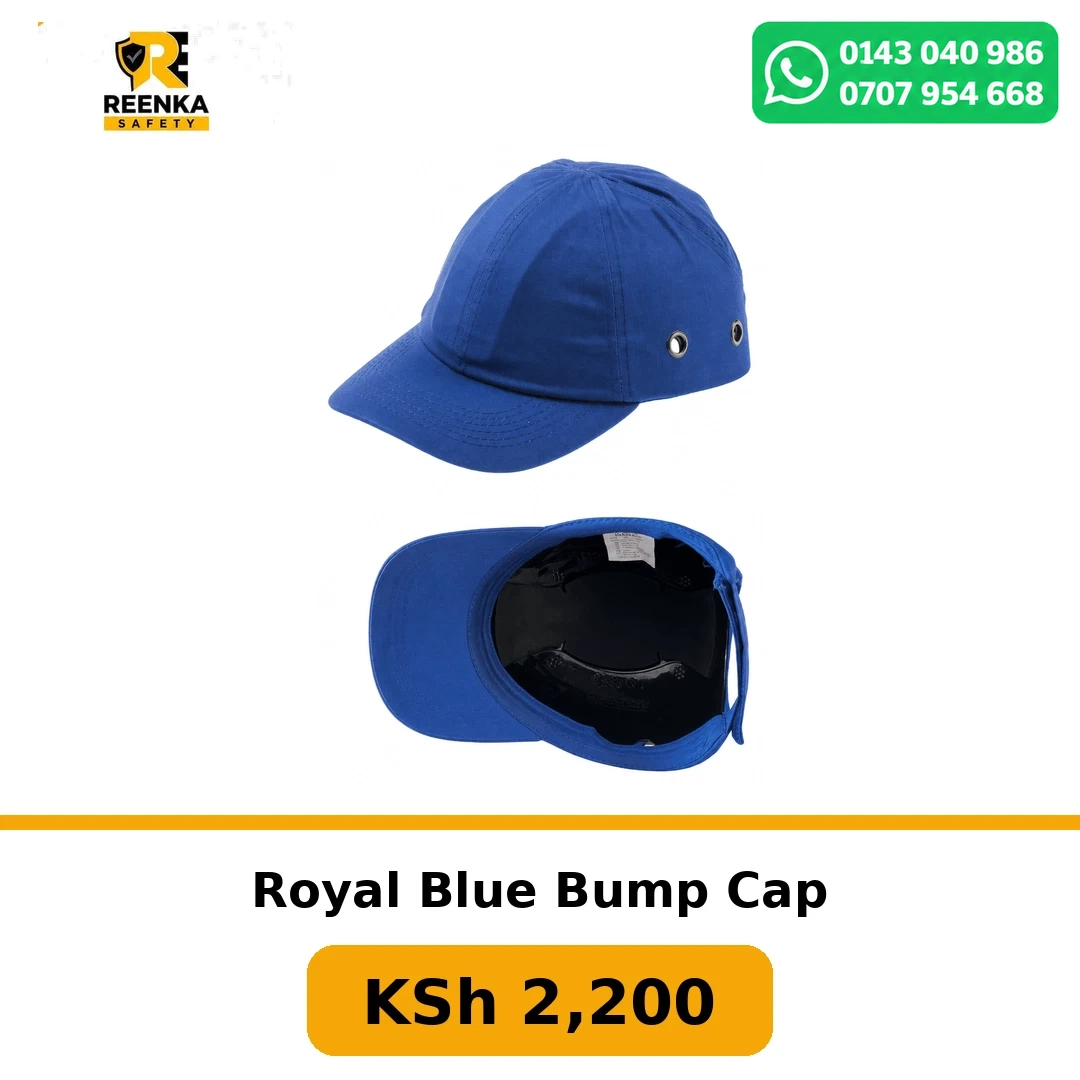 Royal Blue Bump Cap
