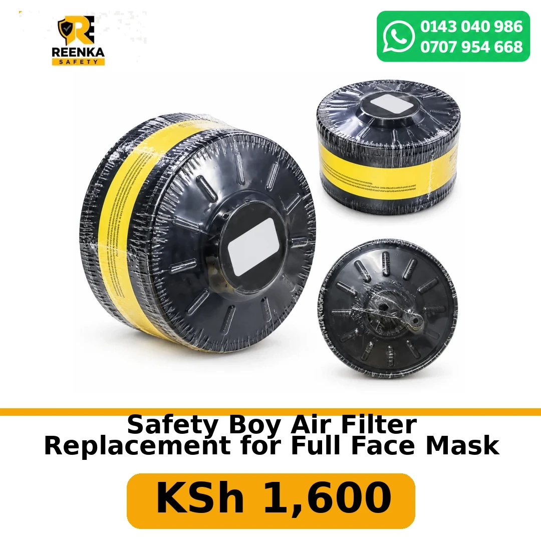 Safety Boy Air Filter Replacement for Full Face Mask in Respirator and Masks – Reenka Safety Kenya branded product image
