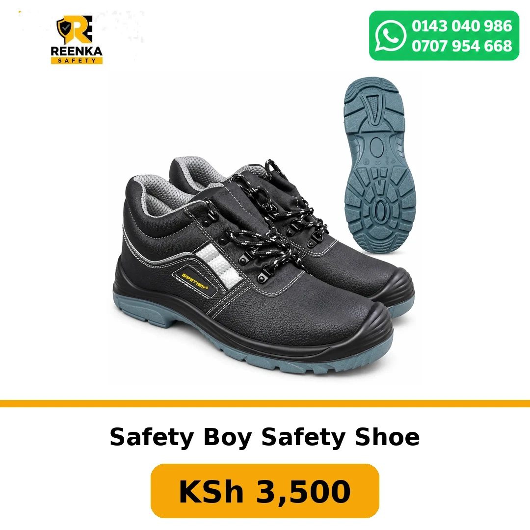 Safety Boy Safety Shoe in Safety Shoes – Reenka Safety Kenya branded product image