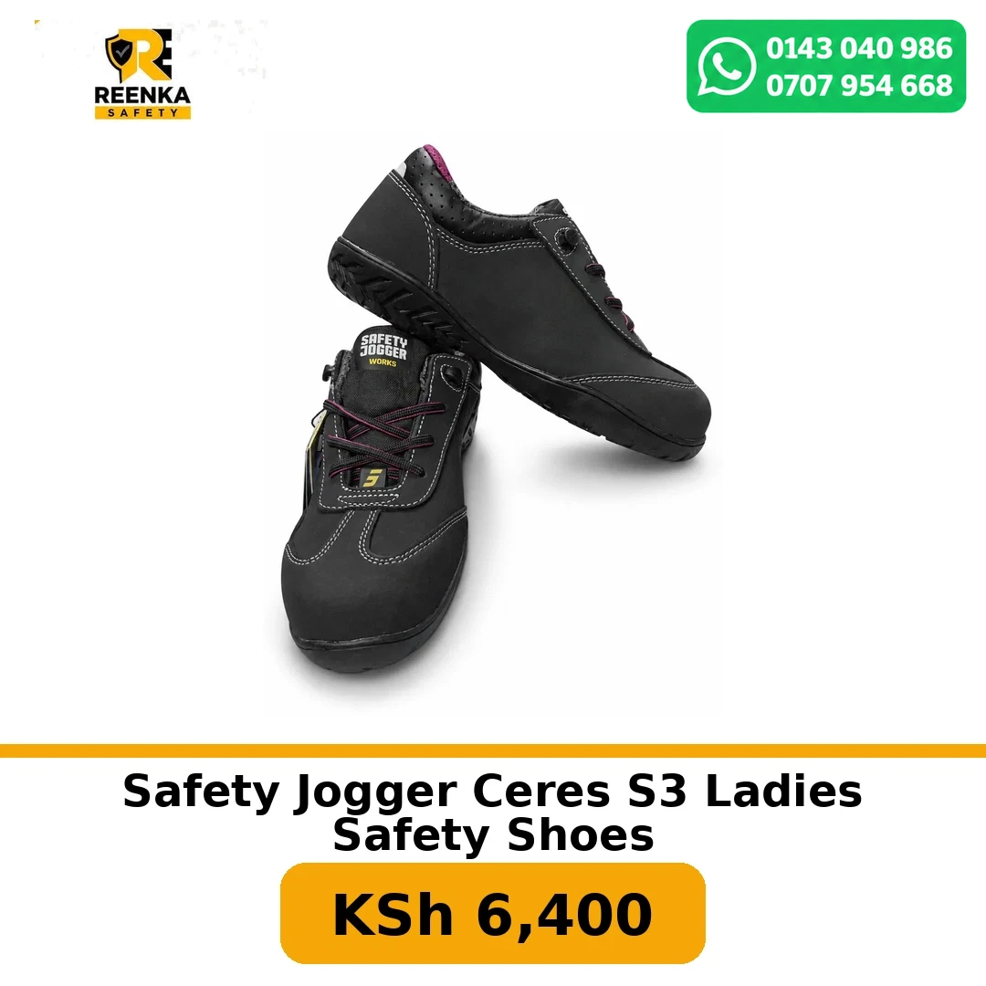 Safety Jogger Ceres S3 Ladies Safety Shoes in Safety Shoes – Reenka Safety Kenya branded product image