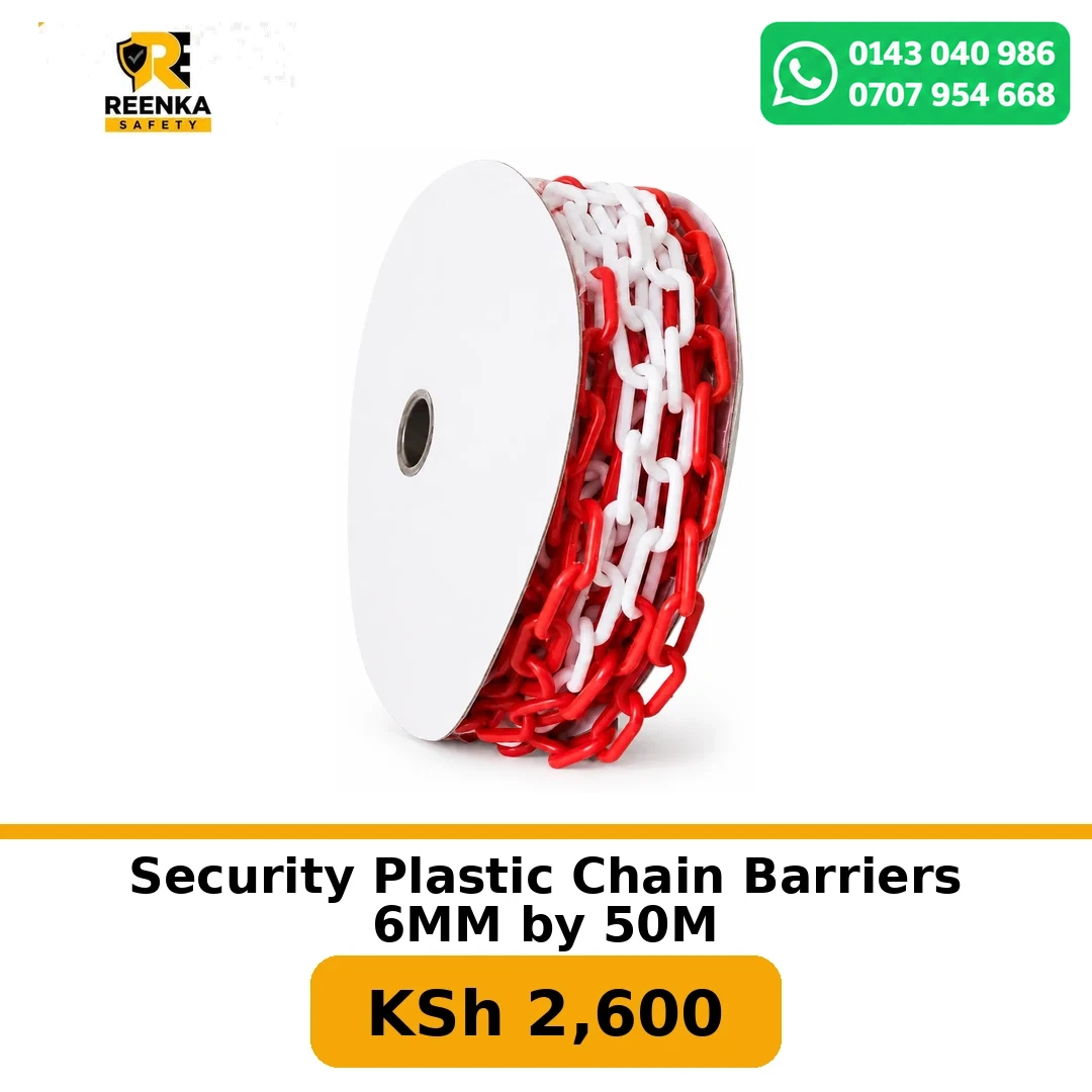 Security Plastic Chain Barriers 6MM by 50M