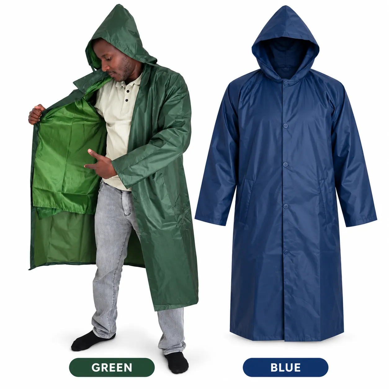 Rain Coat with Inner Lining