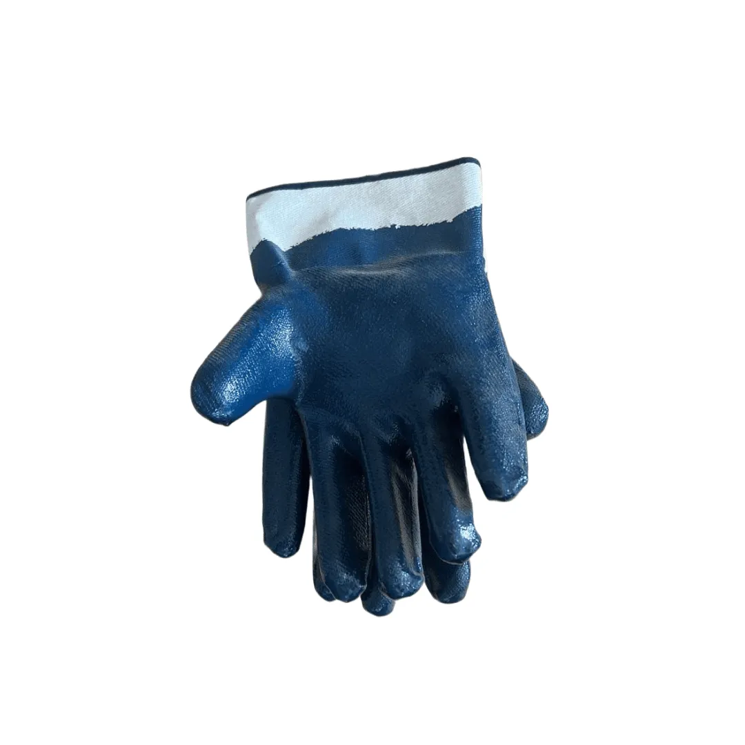 Cotton Nitrile Coated Gloves with Safety Cuff in Kenya - Reenka Safety