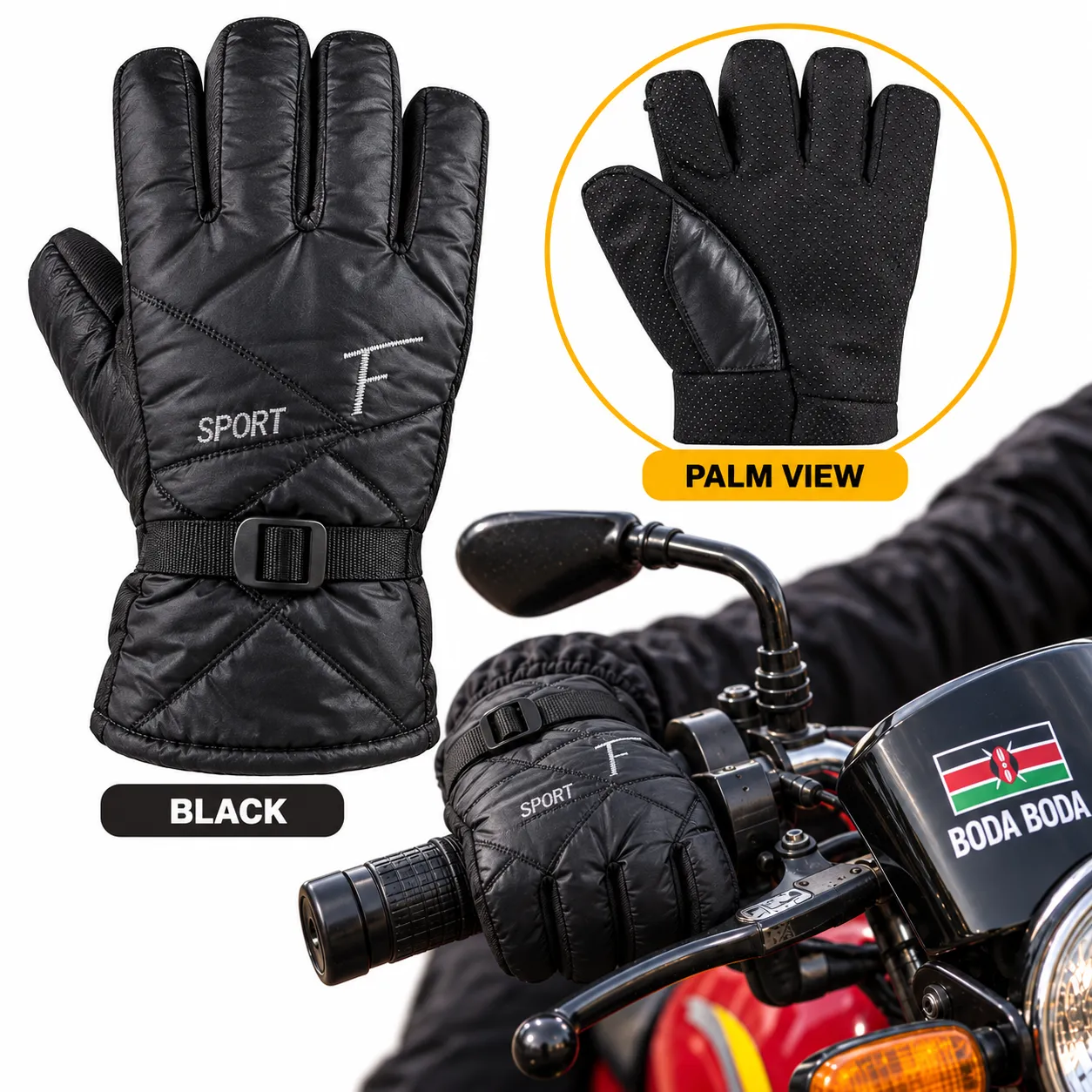 Warm Rider Gloves - Heavy Duty