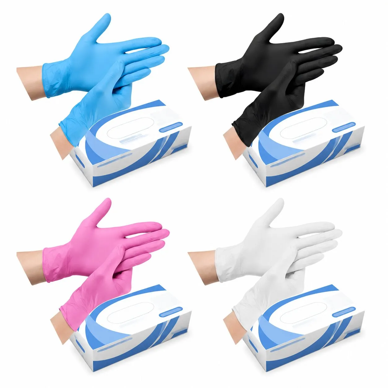 Disposable Nitrile Gloves 100 pcs in Kenya - Reenka Safety