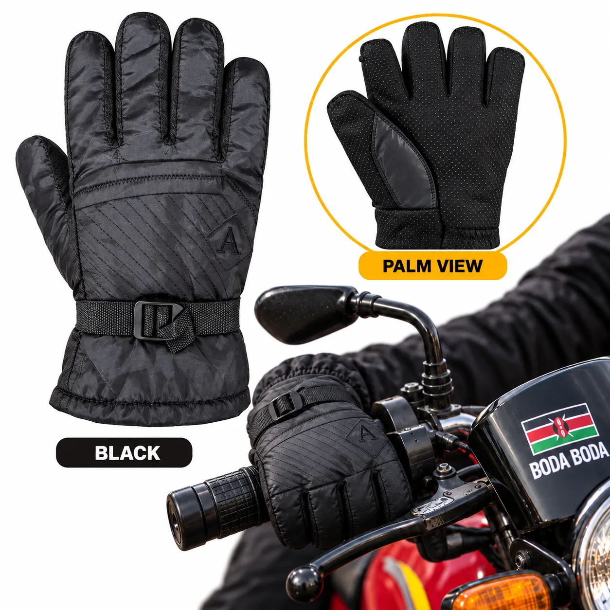Warm Rider Gloves - Light Duty