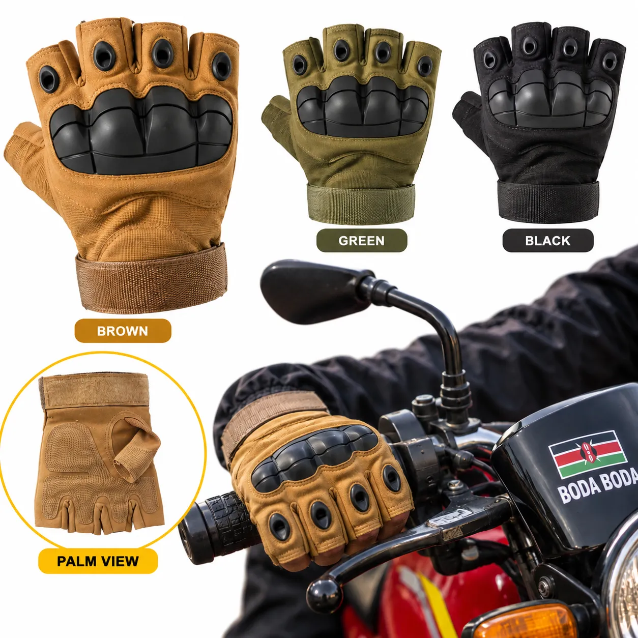 Half Finger Gloves - Heavy Duty