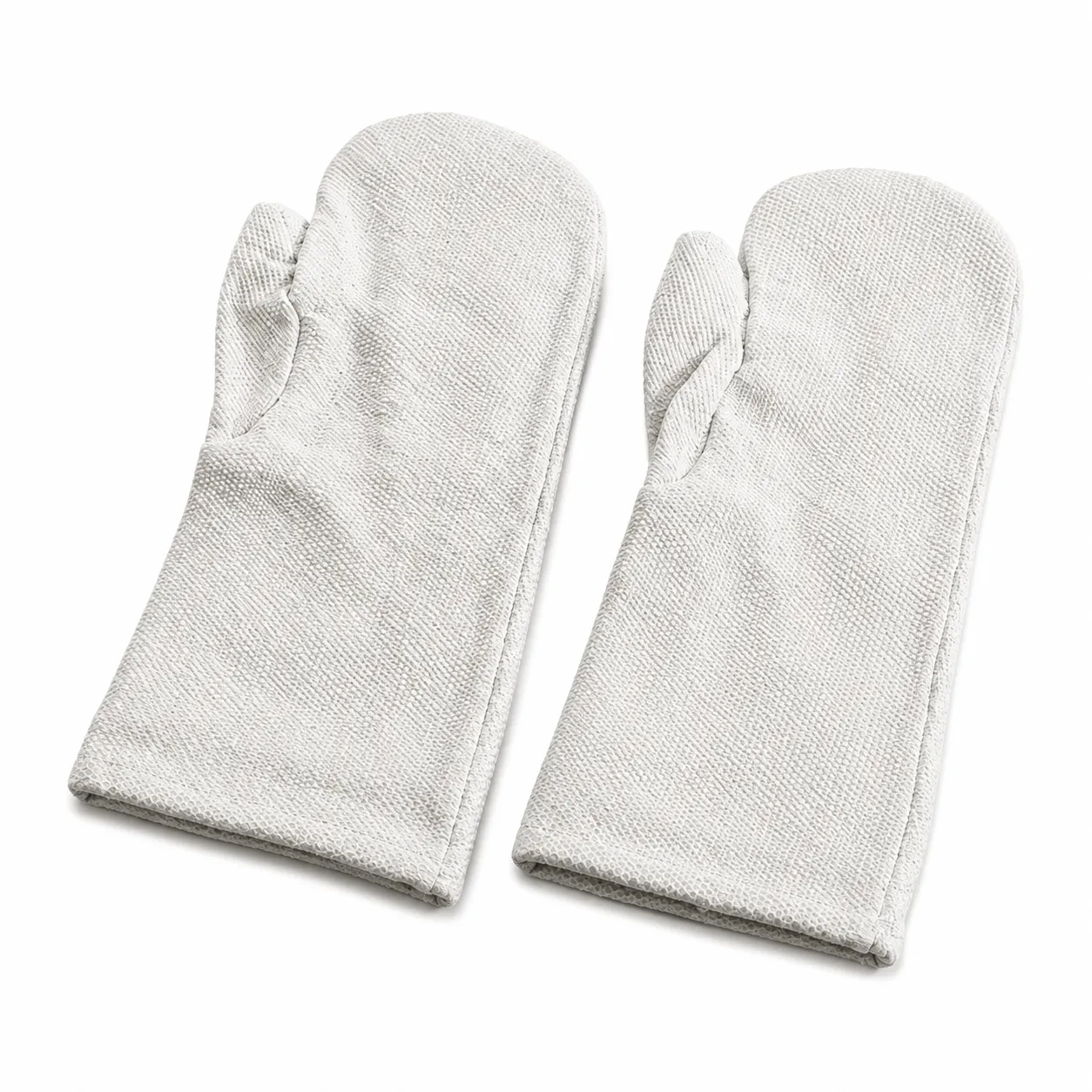 14-Inch Heat-Resistant Safety Mitten Gloves in white in Kenya - Reenka Safety