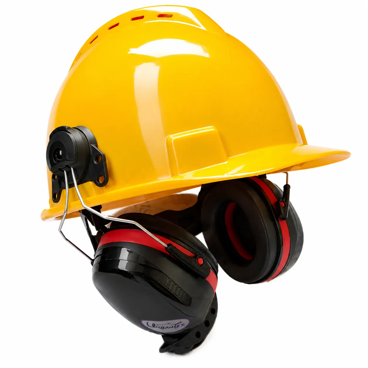 Industrial Helmet with Ear Muffs in Kenya - Reenka Safety