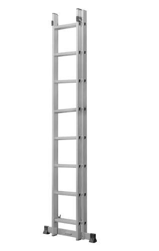 2 x 8 Step Double Extendable Ladder in Kenya - Reenka Safety