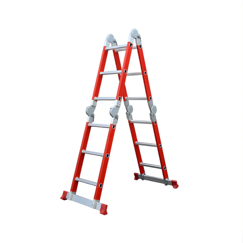 4 x 6 Step Folding Fibreglass Ladder in Kenya - Reenka Safety