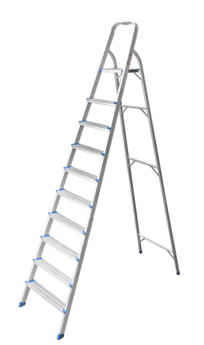 10 Step Stepper Ladder in Kenya - Reenka Safety