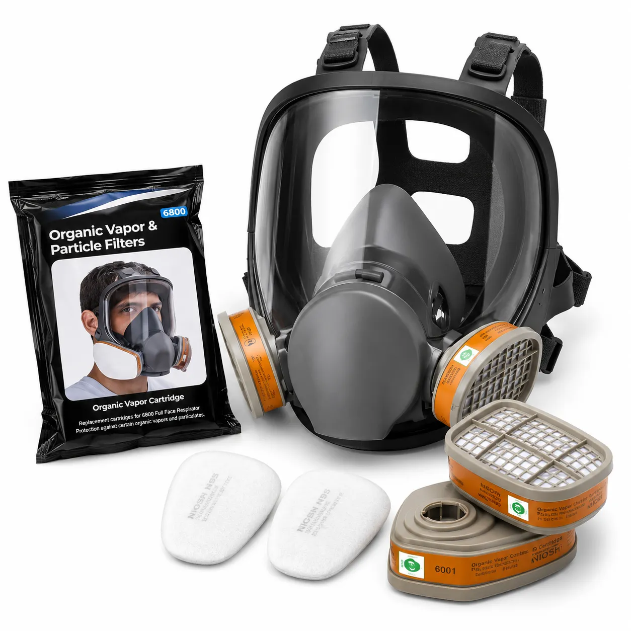 Full Face 6800 Respirator Mask in Kenya - Reenka Safety
