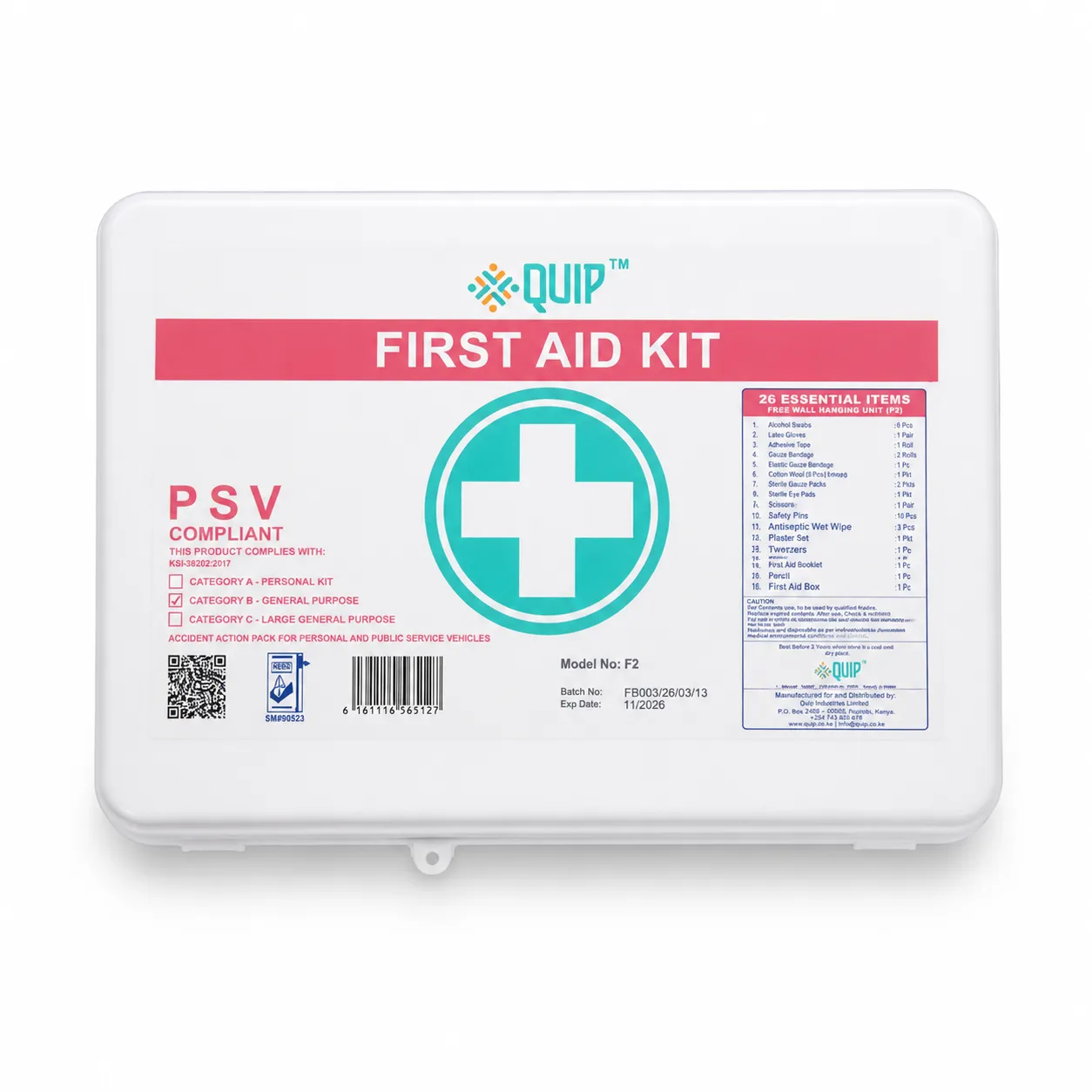 Quip Medium First Aid Kit in Kenya - Reenka Safety
