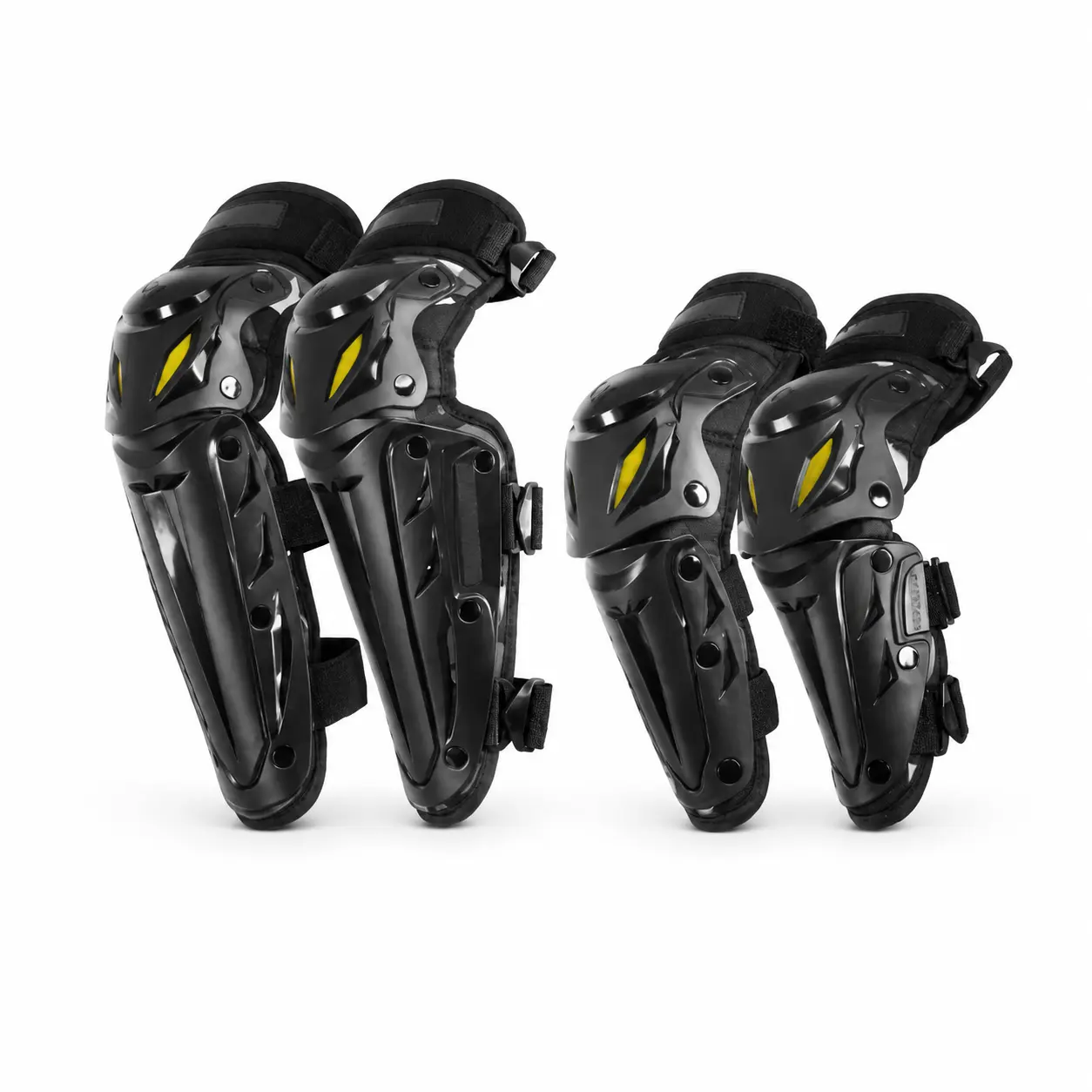 Rider’s Protective Knee & Elbow Guards (4-Piece) in Kenya - Reenka Safety