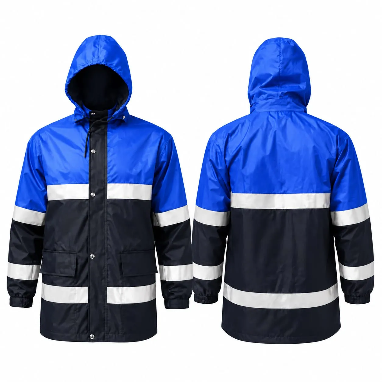 Light Duty Blue/Navy Blue Reflective Jacket