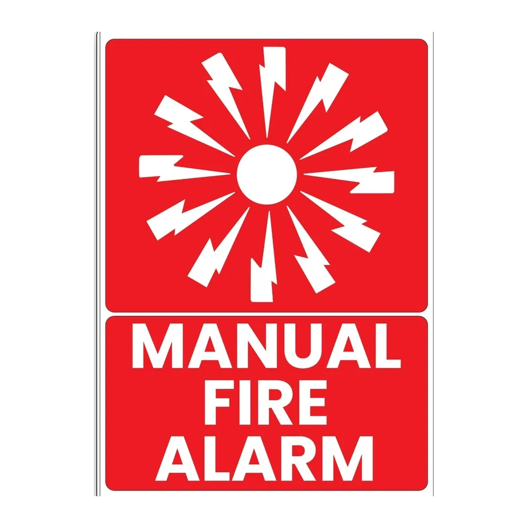 Manual Fire Alarm Sign