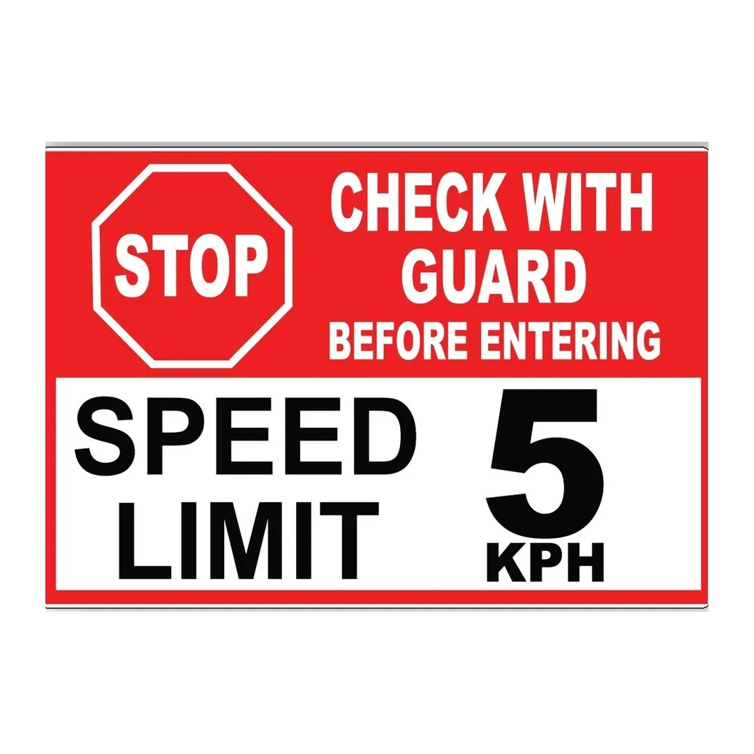 Guard Check Sign