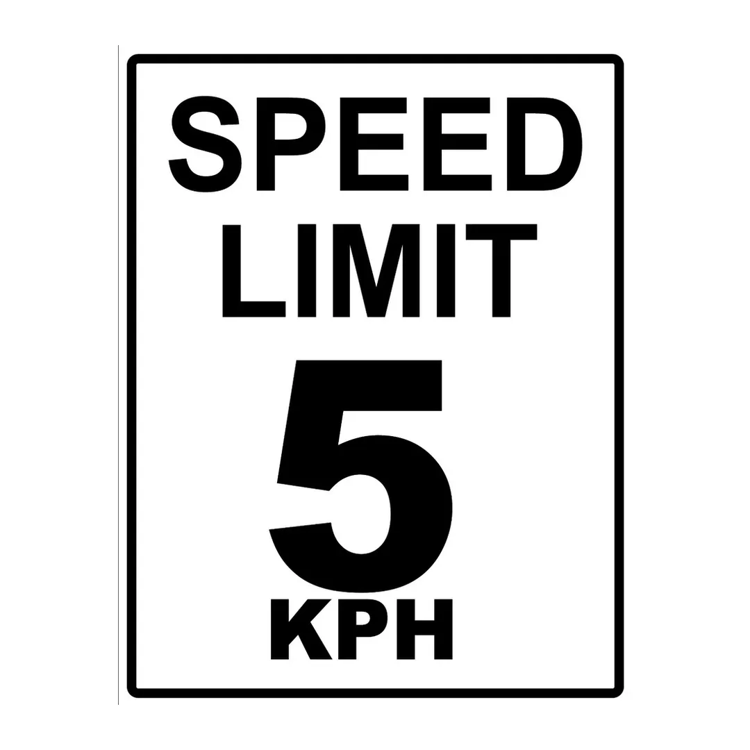 Speed Limit Sign