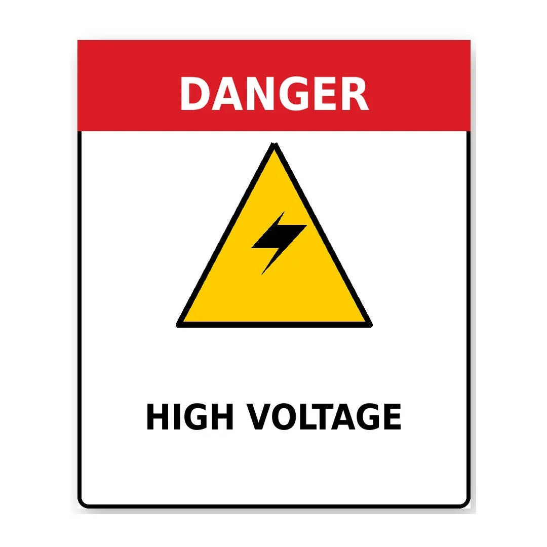 High Voltage Sign