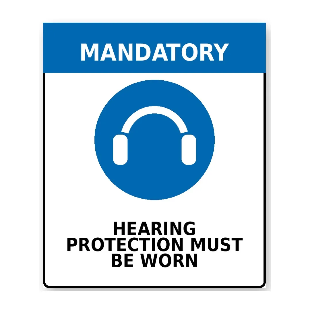 Hearing Protection Sign